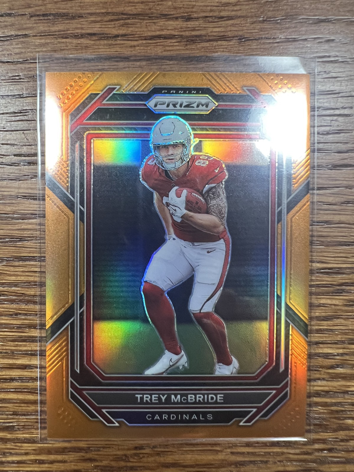 2022 Panini Prizm #327 Trey McBride Orange #/249
