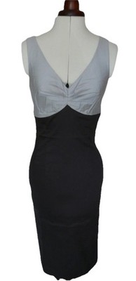 Boden Colourblock Dress /Party dress Light/Dark Grey Uk10R *REDUCED *Last One*