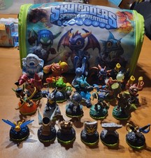 LOT 21 Skylanders Spyro's Adventure Figures Carry Bag Stump Ice Cave Eruptor
