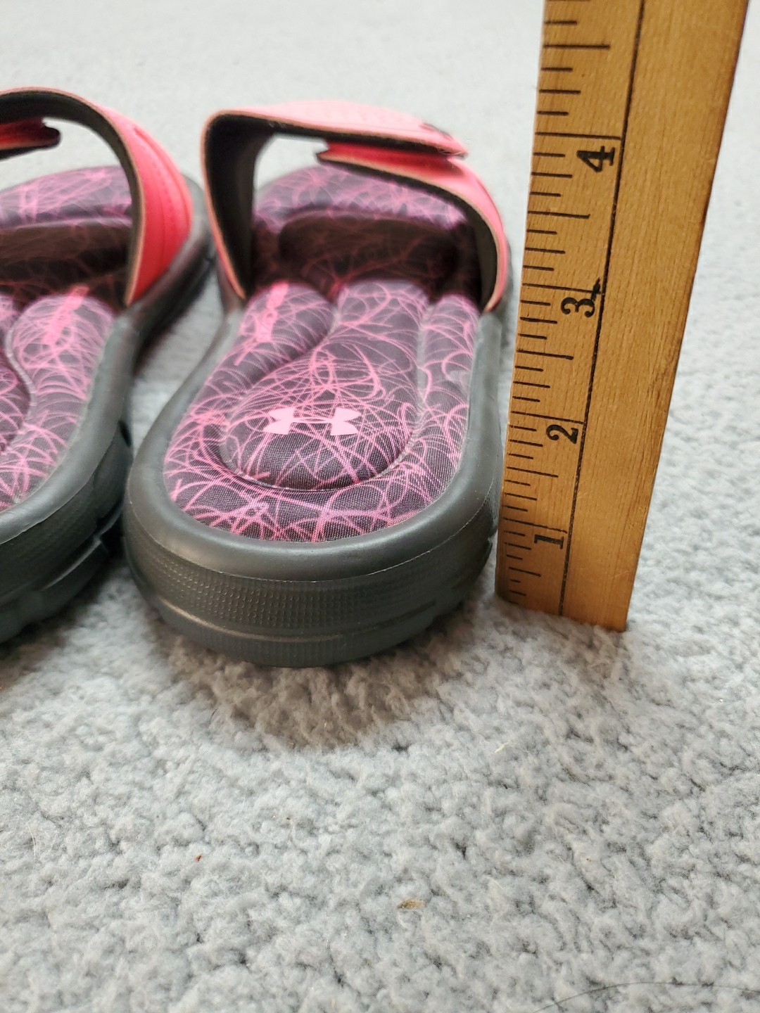 Under Armour Womenl's Ignite VIII SL Pink Slide Sandals-Sizes 8 thumbnail 9