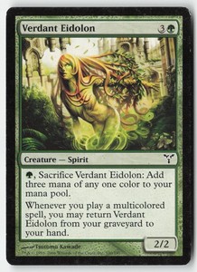 Verdant Eidolon (100) Dissension Magic: The Gathering