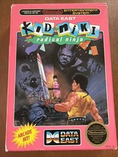 KID NIKI RADICAL NINJA FOR NINTENDO NES, COMPLETE IN BOX
