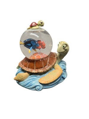 Disney Store Pixar Finding Nemo Crush & Squirt Collectible Snow Globe
