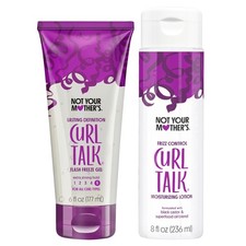 Not Your Mother's Curl Talk Lasting Definition Gel 1 Fl Oz Pack of 2 , White