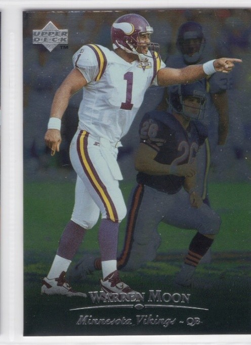 1996 Upper Deck Silver Collection - Warren Moon #107
