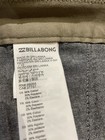 Mens Billabong Shorts Sz 36 Dark Khaki Or Brown Cotton/Polyester — photo 4