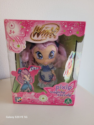 Winx Magic Tune Cuddles Pixie Precious Games 2008 Doll NIB