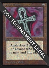 Ankh of Mishra - Damaged / Poor MTG Collector's Edition