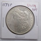 1884 P Morgan, UNC/BU, AU+, Blazing White, Beautiful Details