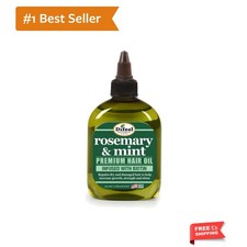 Rosemary and Mint Hair Oil with Biotin 7.1 oz. - Natural Rosemary Oil for Ha...