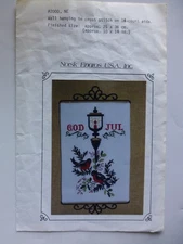 Norsk Engros USA Cross Stitch Pattern GOD JUL