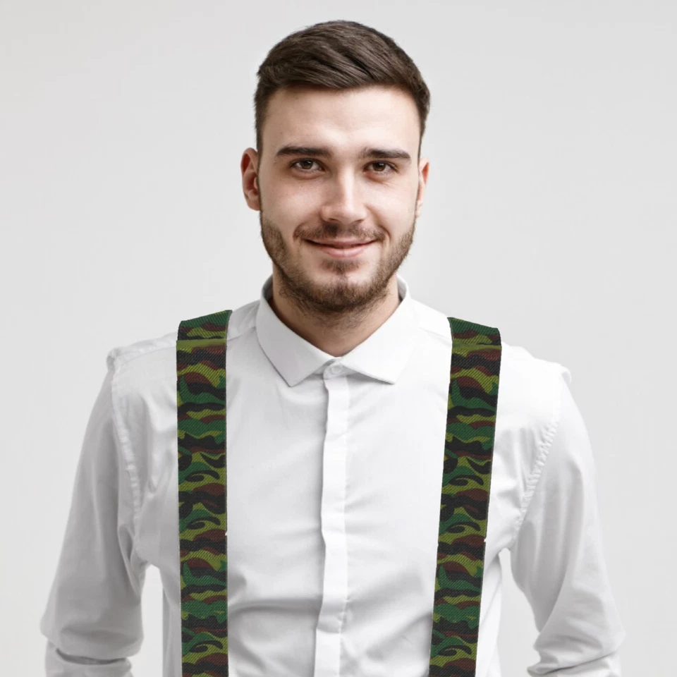 Tirantes de camuflaje Dress Up America para adultos Foto 3 de 3