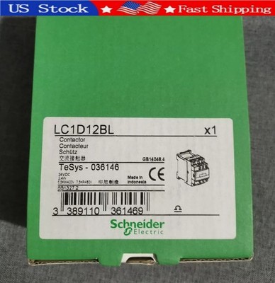 1PCS Brand New Schneider LC1D12BL 24VDC Contactor US Sotck  Fast delivery