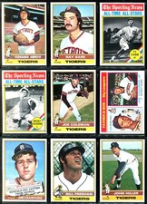 1976 Topps DETROIT TIGERS Near Team Set Of 32 COBB LOLICH OGLIVIE STANLEY STAUB