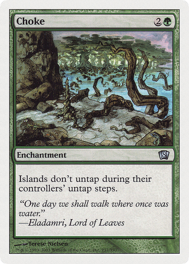 Choke #237 (HP) 8th Edition 8ED Magic MTG