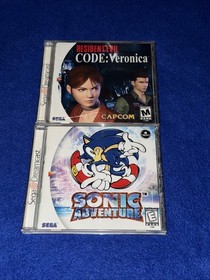 Saga Dreamcast Game Lot Crazy Taxi Tony Hawk Sonic Adventure Resident Evil Rare