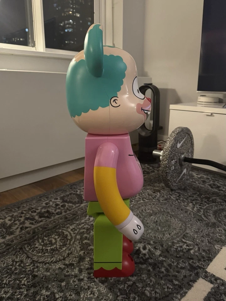 Medicom x los Simpson Krusty el Payaso Bearbrick 1000% Súper raro  Foto 3 de 4