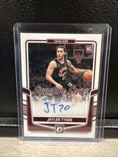 2024-25 Panini Donruss Optic - Signature Series Jaylon Tyson RC