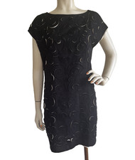 NWT $130 Catherine Malandrino for Design Nation Dress Black White Cut Out Size S