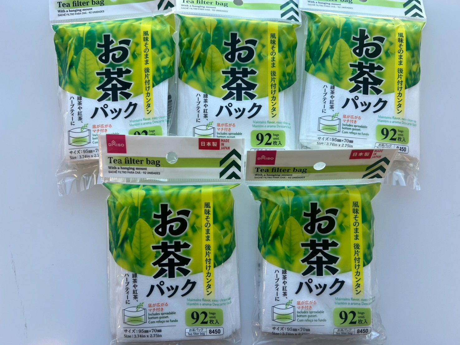 And Black Tea Bags Lot 460 Empty Tea Filter Bags Made In Japan