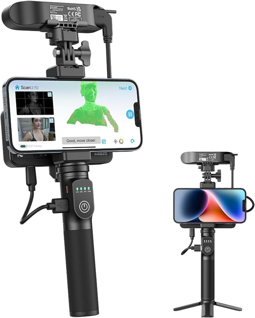 Creality CRS03F Ferret Pro CR-Scan 3D Hand-Scanner Wireless Anti-Shake-Tracking