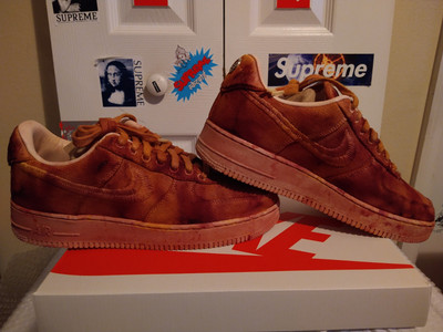 The Stussy x Lookout \u0026 Wonderland x Nike Air Force 1 Low 'Hand Dyed' - Size 10 | eBay