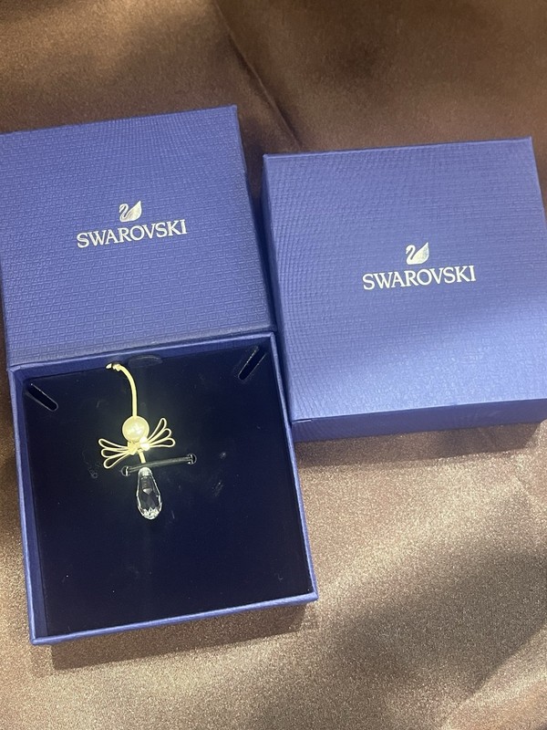 Swarovski, 5596403, Holiday Magic Angel Ornament, Retired, BNIB