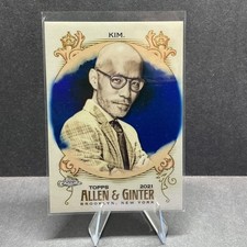 2021 Topps Allen & Ginter Chrome #222 Daniel Kim Blue Refractor #/150