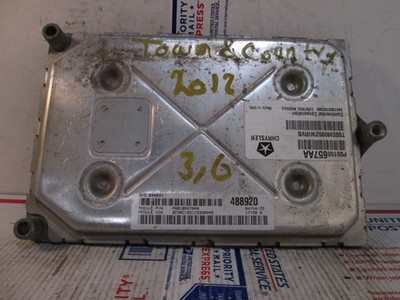   2012 T&C TOWN & COUNTRY ECM ENGINE CONTROL MODULE COMPUTER PCM ECU 3.6L 657AA