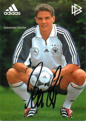 Autogramm Sebastian Deisler - Fussball DFB - Autogrammkarte handsigniert
