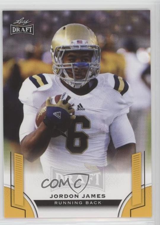2015 Leaf Draft Gold Jordon James Jordan James #73 0b5