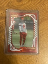 Panini 2022 Absolute Red Squares Rookie #149 Bryan Cook /499 Chiefs NFL Card. rookie card picture