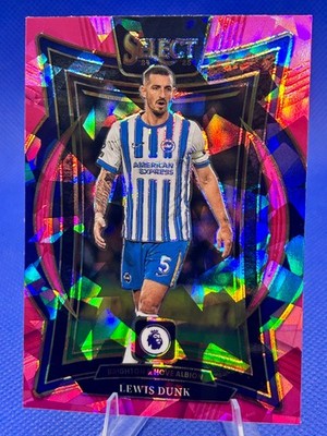 2024-25 Panini Select Premiere League Lewis Dunk Pink Ice Terrace #38