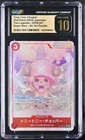 CGC Pristine 10 Japanese One Piece Tony Tony Chopper SR OP08-007 AltArt Parallel