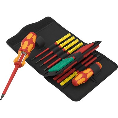 WERA 05006619001 Kraftform Kompakt VDE 17 RA Imperial 1, 17 pieces