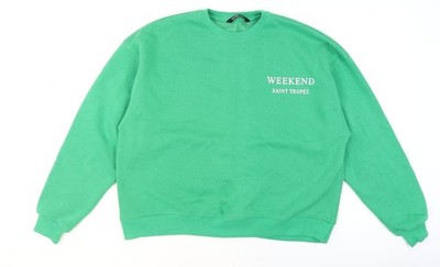 Grüner Damenpullover Sweatshirt Größe 16 von Yours