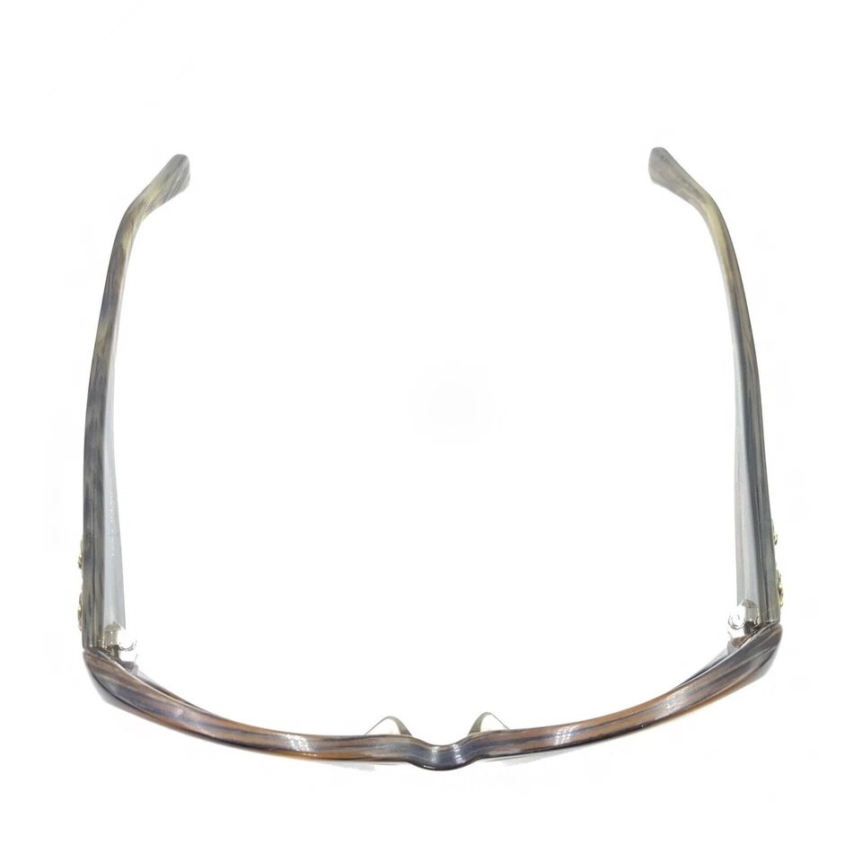 Vera Wang Dark Tortoise Brown Horn Sunglasses Frames 55-15 140 Designer Women - Image 3 of 4