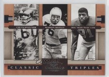 2008 Donruss Classics Classic Triples Chuck Bednarik Marion Motley Dick Lane 0a1