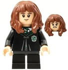 Genuine Lego Hermione Granger Slytherin Robe Minifigure -hp286- NEW 76386