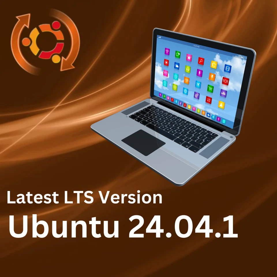 Unidad flash USB de arranque Techs101 Ubuntu 24.04.1 LTS Live OS 8 GB Foto 4 de 4