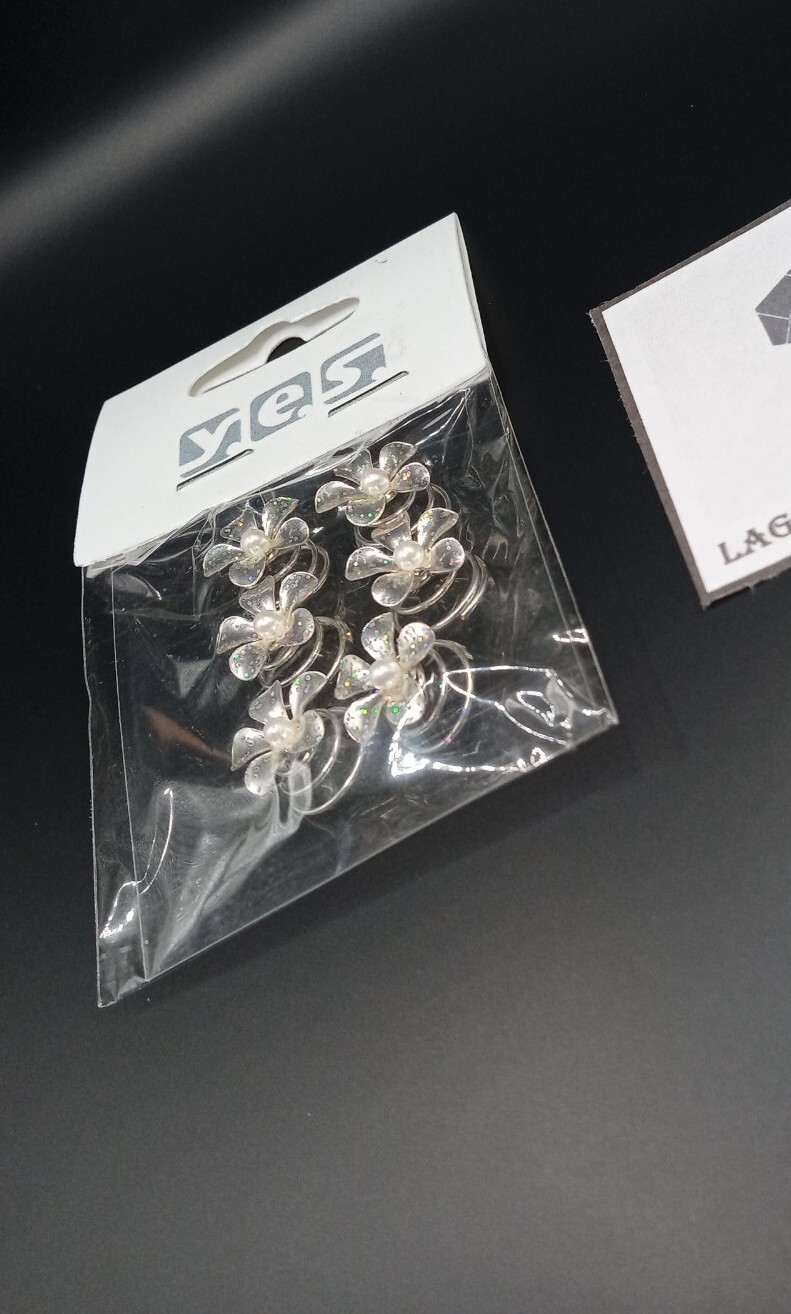 Qiansail Brautblumen-Haarschmuck Mit Strass – Weinreben-Design, Silber, Für Hochzeit & Partys