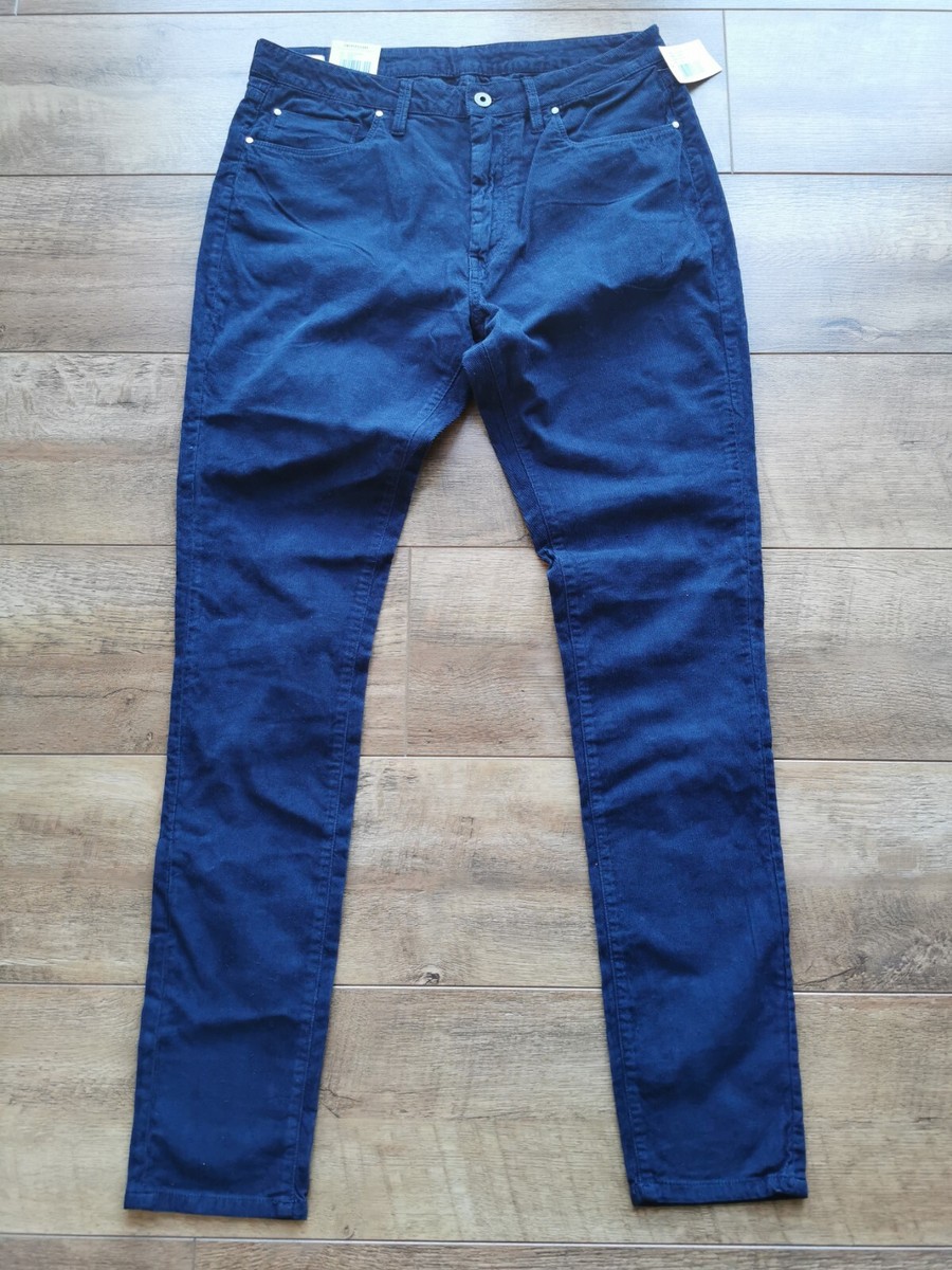 PEPE Jeans Womens Regent Skinny Corduroy W8 Jeans UK W33 L32 (BNWT) High  Waisted