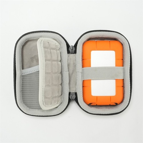 Shockproof Storage Case Carry Box Cover Bag Holder For LaCie Rugged Mini SSD - Picture 7 of 11