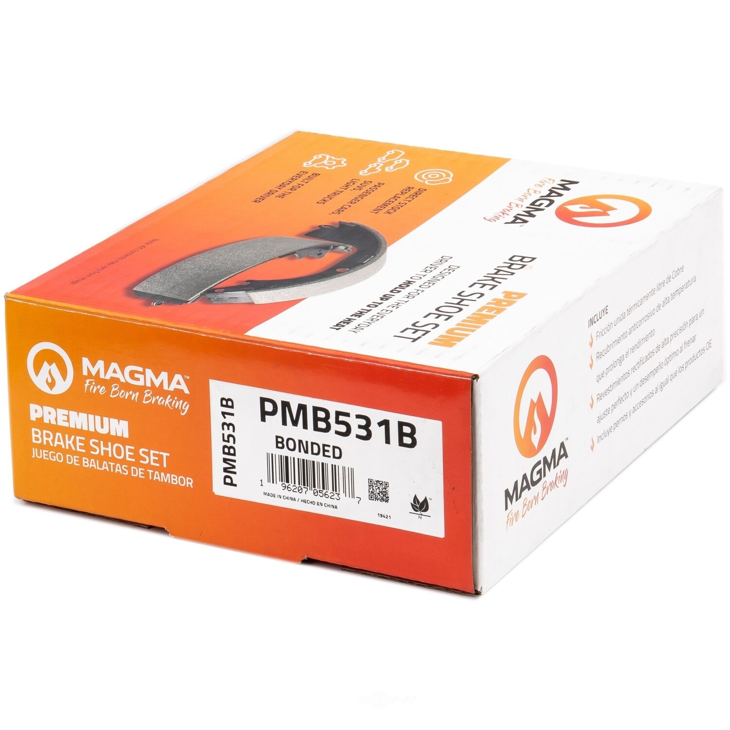 Drum Brake Shoe-MAGMA Premium Bonded Shoes MAGMA BRAKES fits 1983 Toyota Tercel