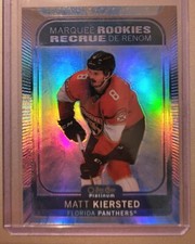 21/22 O-Pee-Chee Platinum Matt Kiersted Marquee Rookie Arctic Freeze /99 #255