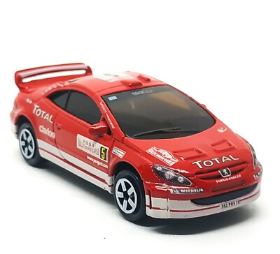 Majorette Peugeot 307 WRC no.5 Red 1:58 (3