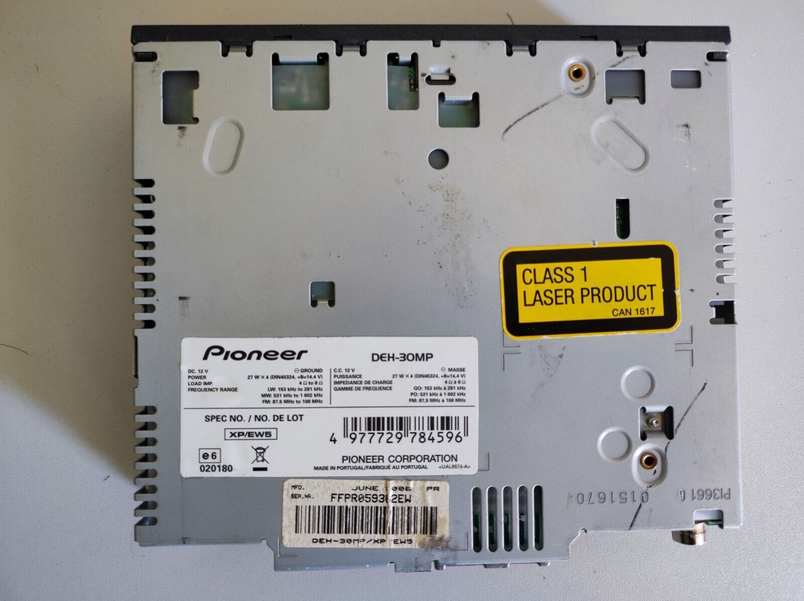 Pioneer Deh-30mp Autoradio CD Mp3 (3072) online kaufen | eBay