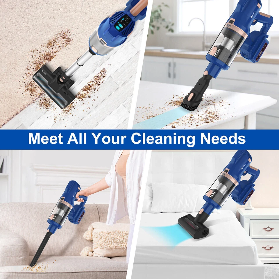 Suction UMLO V111 28Kpa 300W Cordless Handheld Stick Carpet Floor Vacuum Cleaner - Image 2 of 4