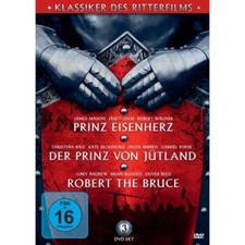 Klassiker des Ritterfilms (3 DVDs) Prince Eisenherz, Robert ... FSK16 (NEU/OVP)