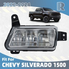 For 2022-2024 Chevrolet Silverado 1500 Passenger Side LED Fog Light Driving Lamp